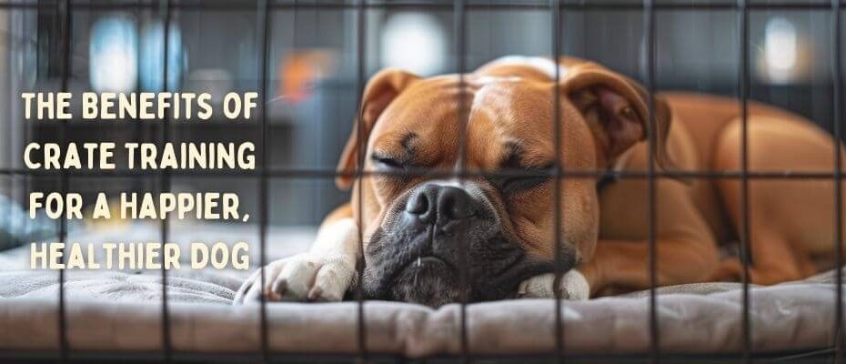 The Benefits of Crate Training for a Happier, Healthier Dog article banner image